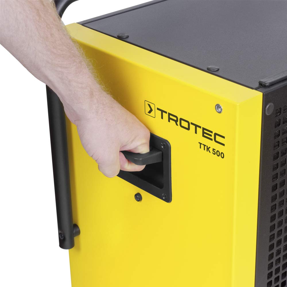 TROTEC Bautrockner TTK 500 (max. 70 l/h), geeignet für Räume bis 470 m³, leistungsstarker Rotationskompressor