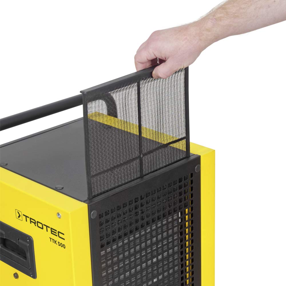 TROTEC Bautrockner TTK 500 (max. 70 l/h), geeignet für Räume bis 470 m³, leistungsstarker Rotationskompressor